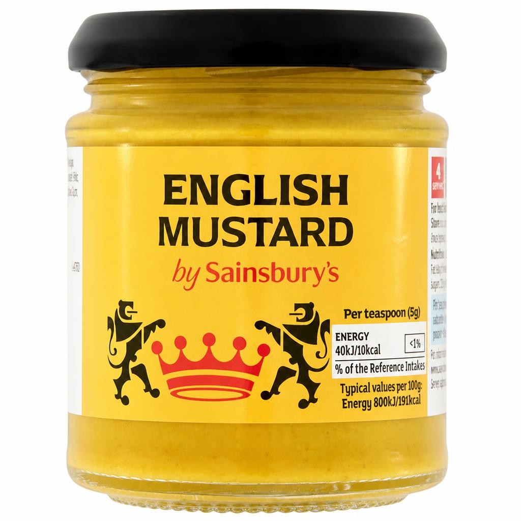 Sainsbury's English Mustard 185g