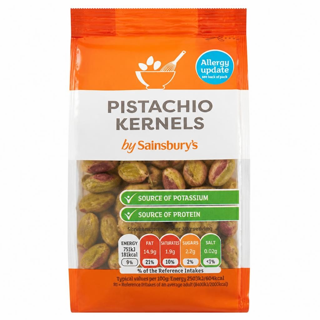 Sainsbury's Pistachio Nuts 100g