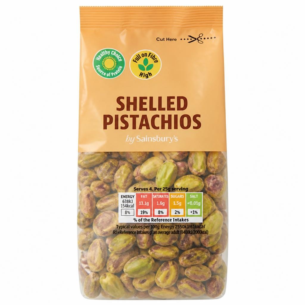 Sainsbury's Pistachio Nuts 100g
