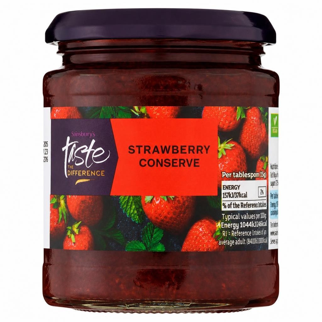 Sainsbury's Strawberry Conserve, Taste the Difference 340g