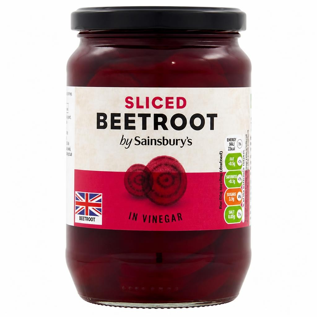 Sainsbury's Sliced Pickled Beetroot in Vinegar 710g (462g*)