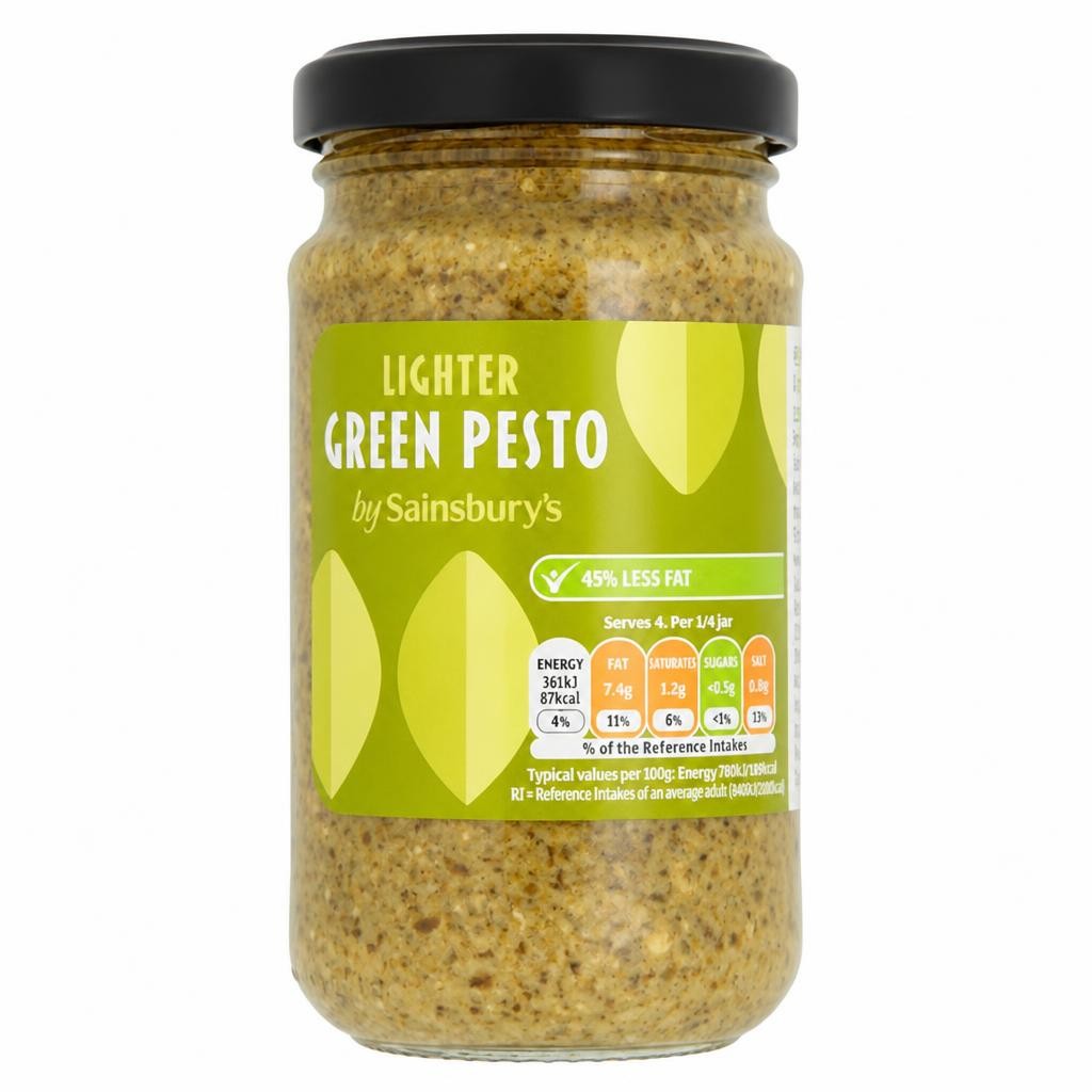 Sainsbury's Green Pesto, Light 190g