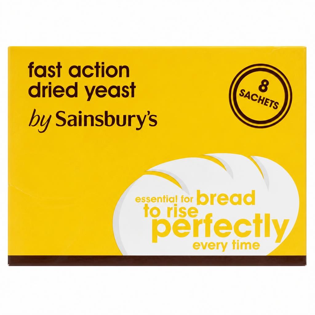 Sainsbury's Fast Action Dried Yeast Sachets x8 56g