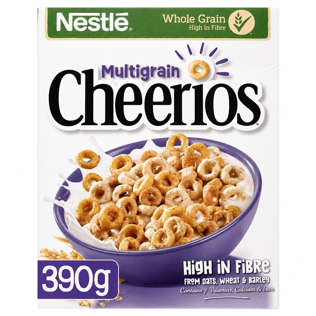 Nestle Cheerios Multigrain Cereal 390g
