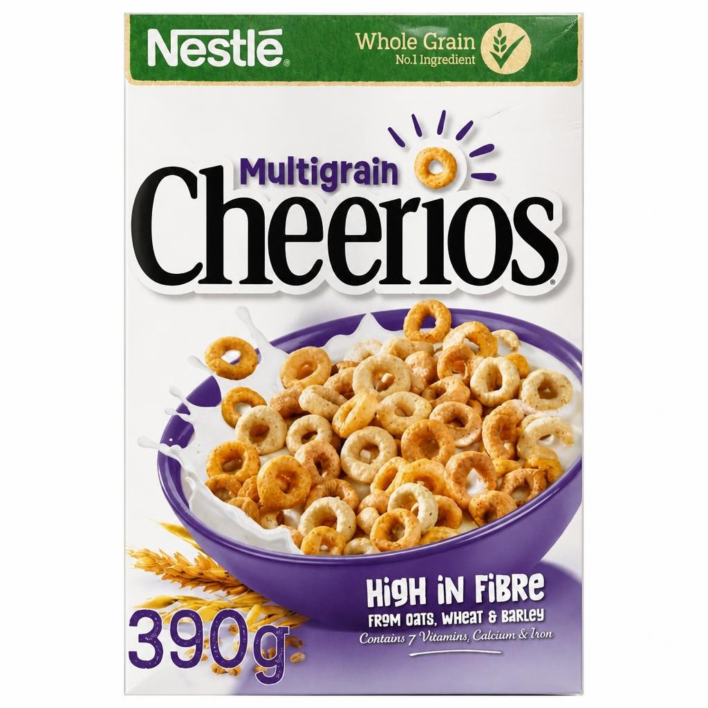 Nestle Cheerios Multigrain Cereal 390g