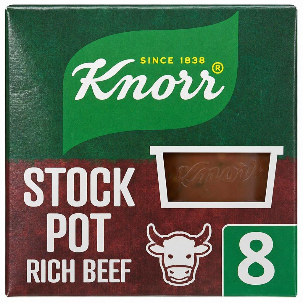 Knorr 8x 28g Rich Beef Stock Pots