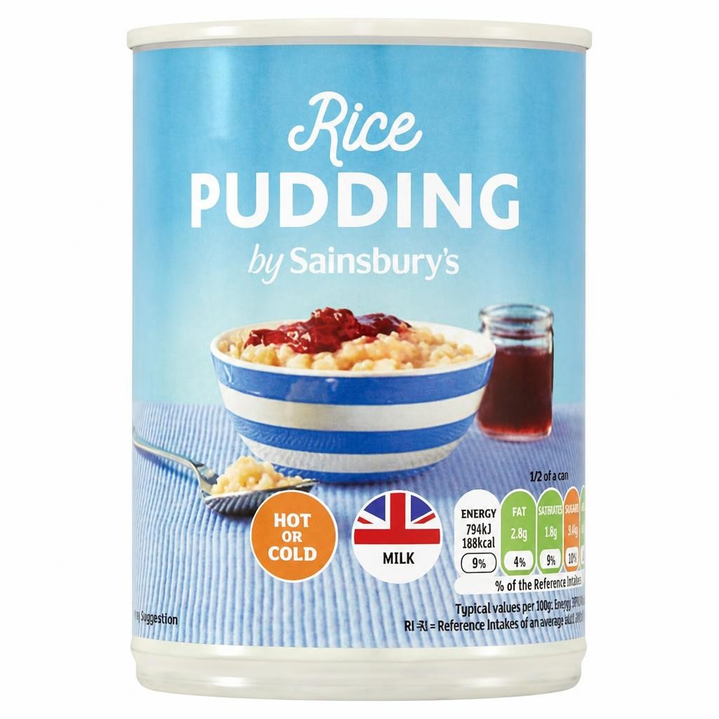 Sainsbury's Rice Pudding, Creamed 400g