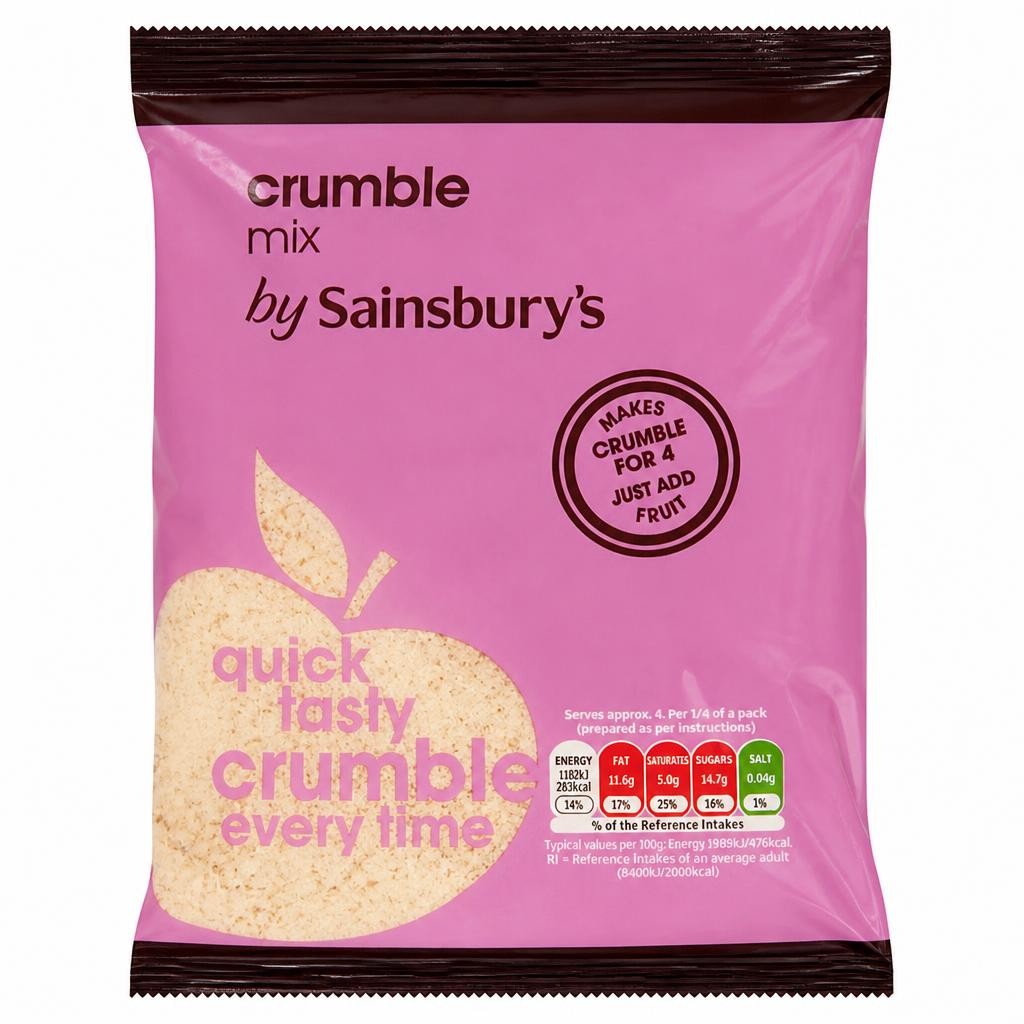 Sainsbury's Crumble Mix 225g