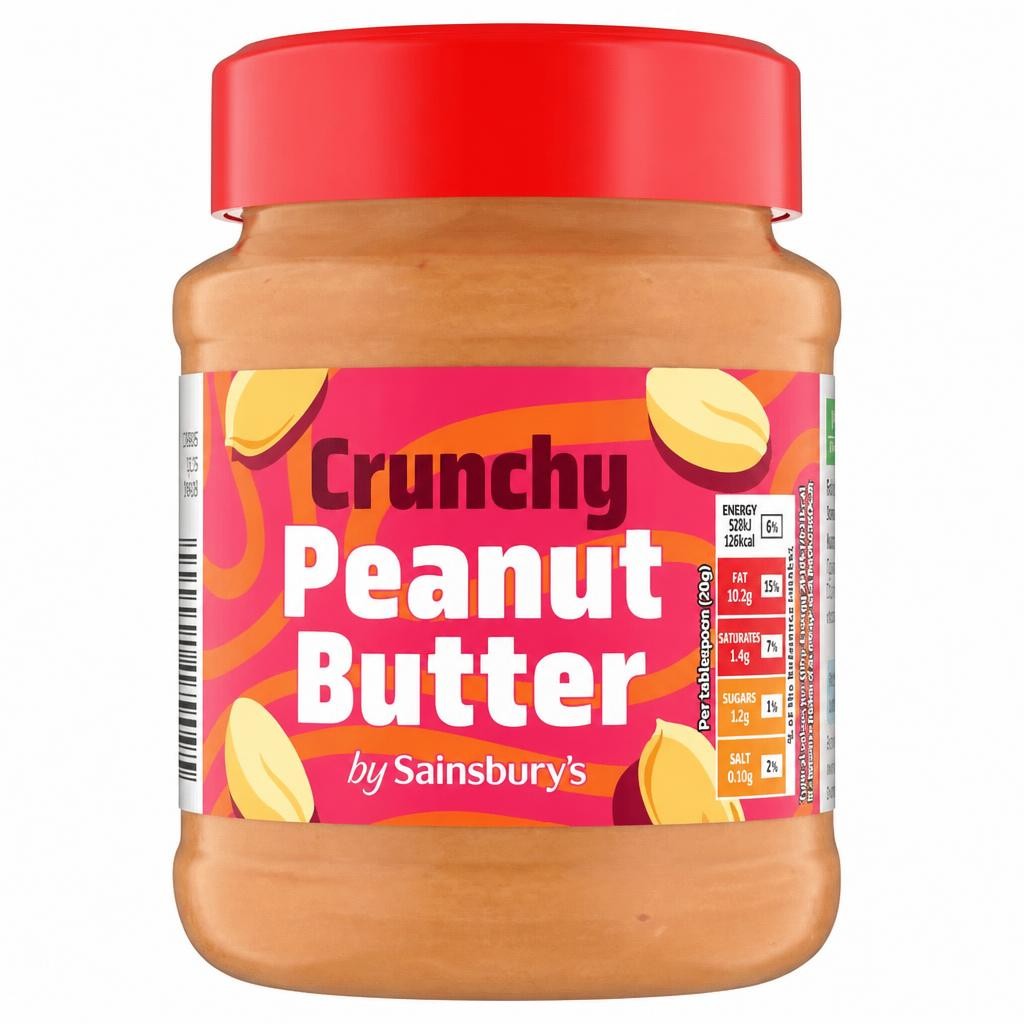 Sainsbury's Peanut Butter Crunchy 340g
