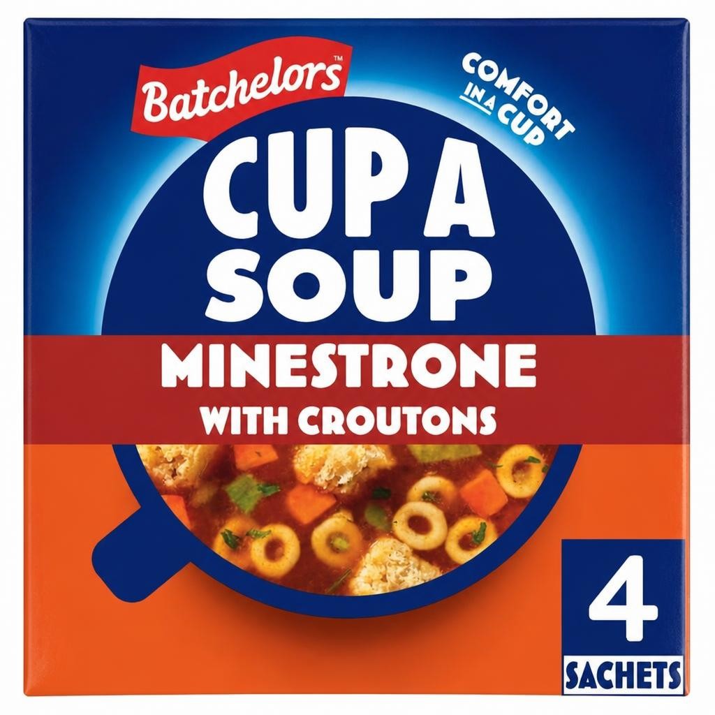 Batchelors Cup a Soup Minestrone with Croutons x4 94g