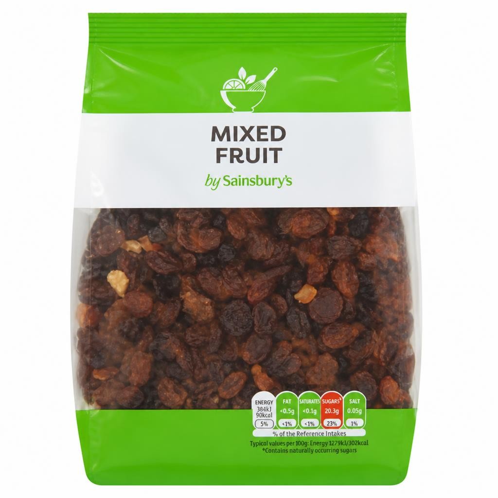 Sainsbury's Mixed Dried Fruit 500g