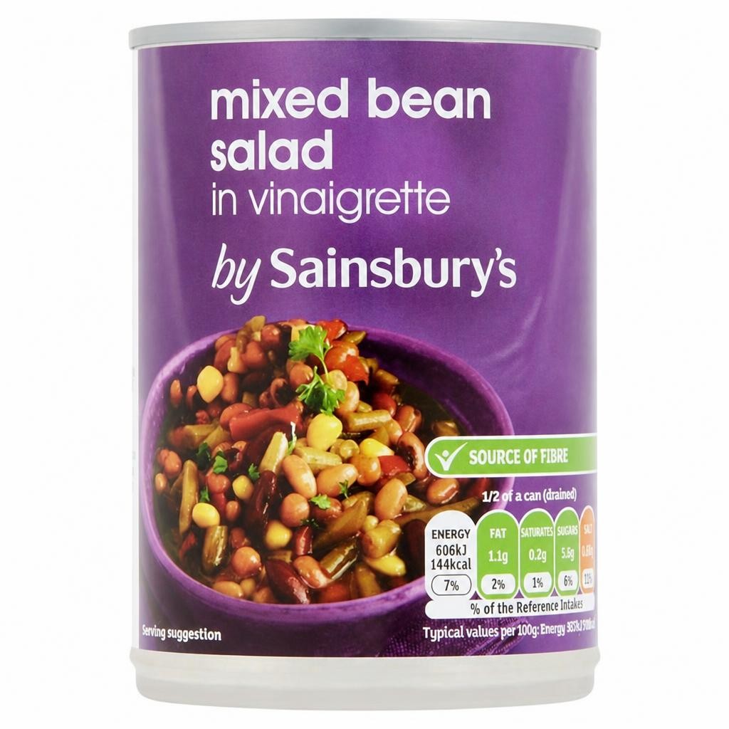 Sainsbury's Mixed Bean Salad 400g (265g*)