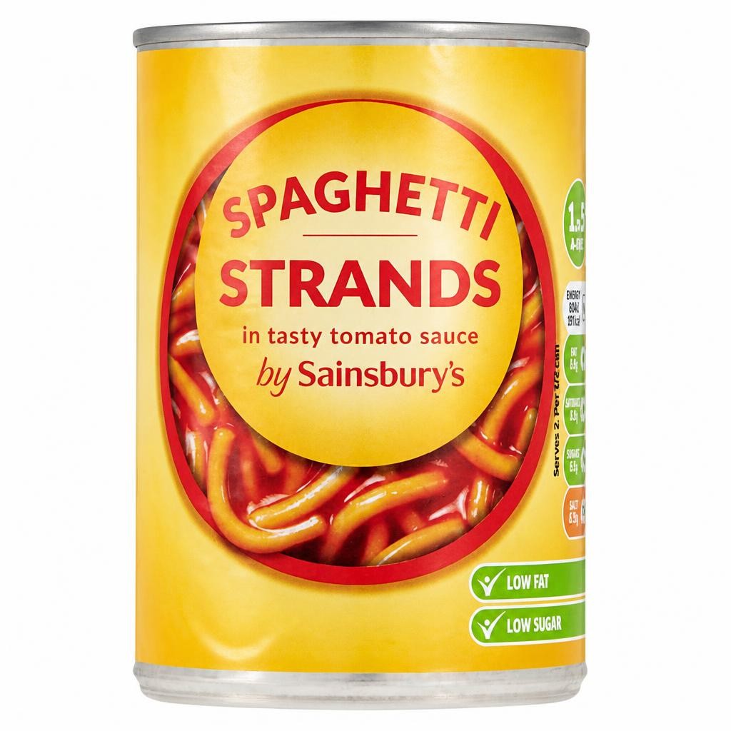 Sainsbury's Spaghetti In Tomato Sauce 400g