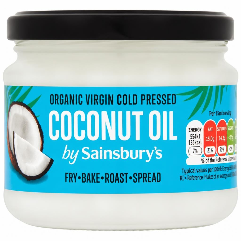 Sainsbury's Organic Virgin Coconut Oil 300ml