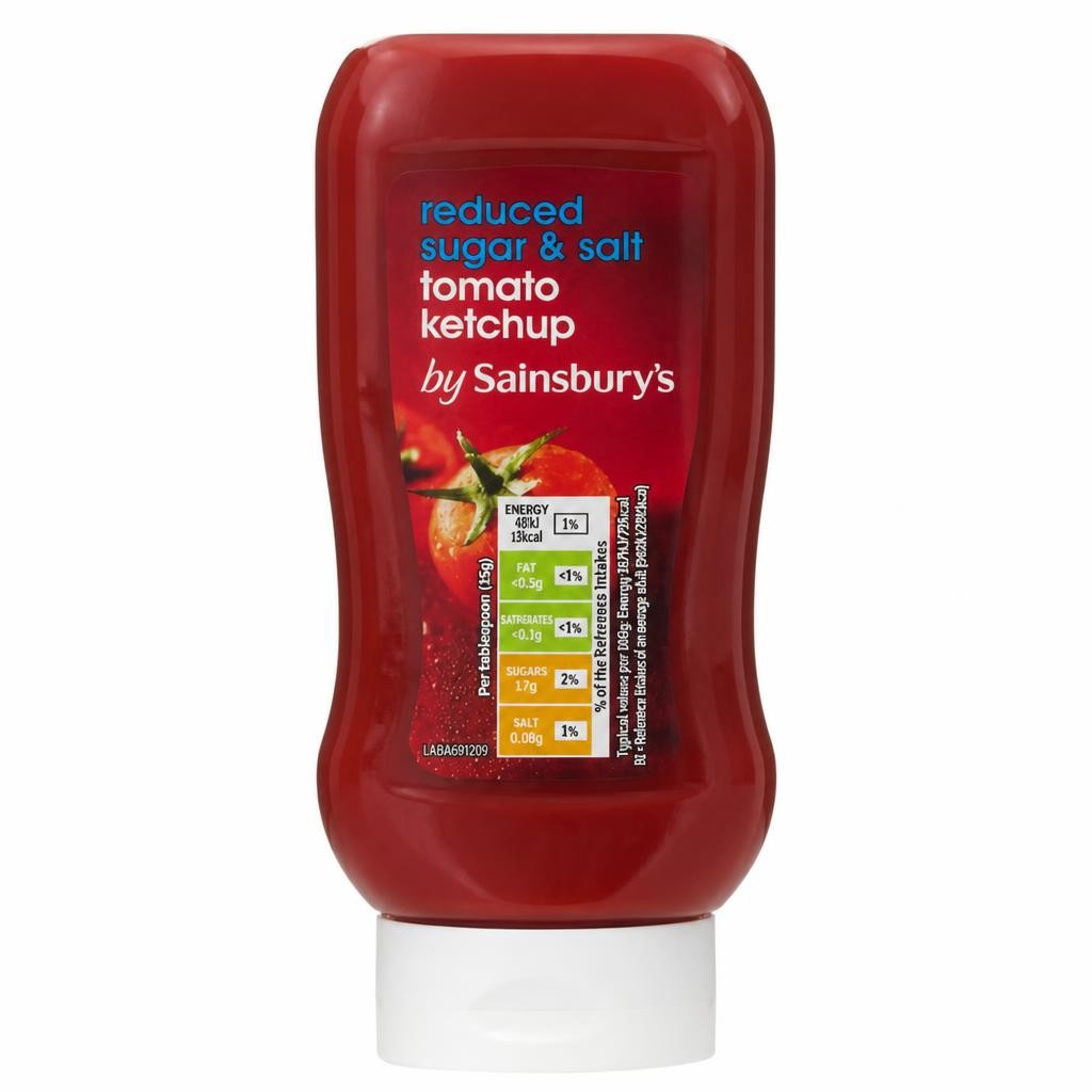 Sainsbury's Tomato Ketchup Sauce, Reduced Salt 445g