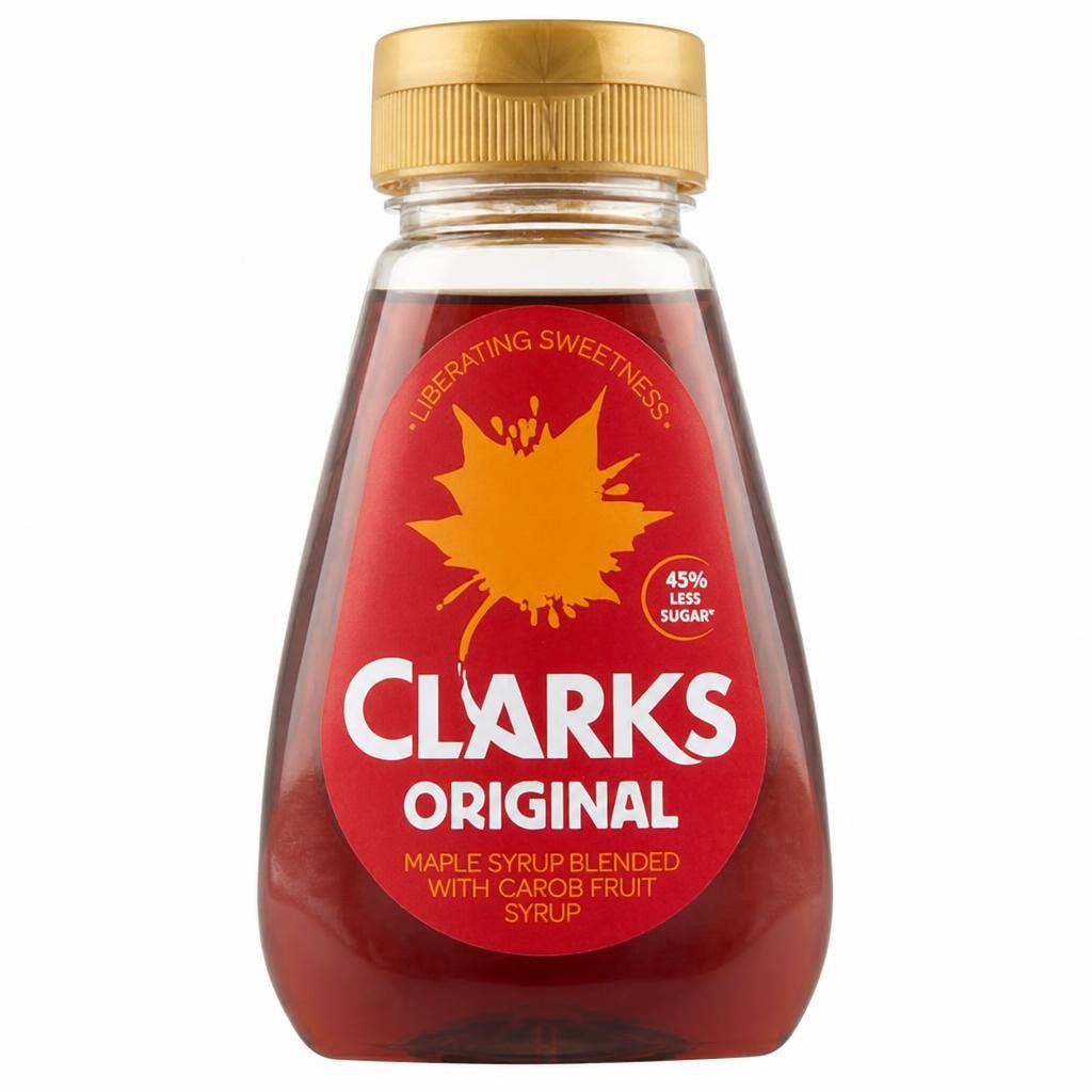 Clarks Original Maple Syrup with Carob Syrup 180ml
