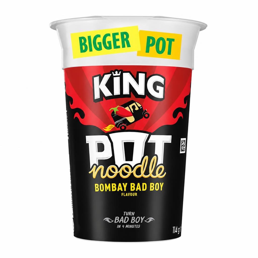 Pot Noodle King Pot Bombay Bad Boy 114g