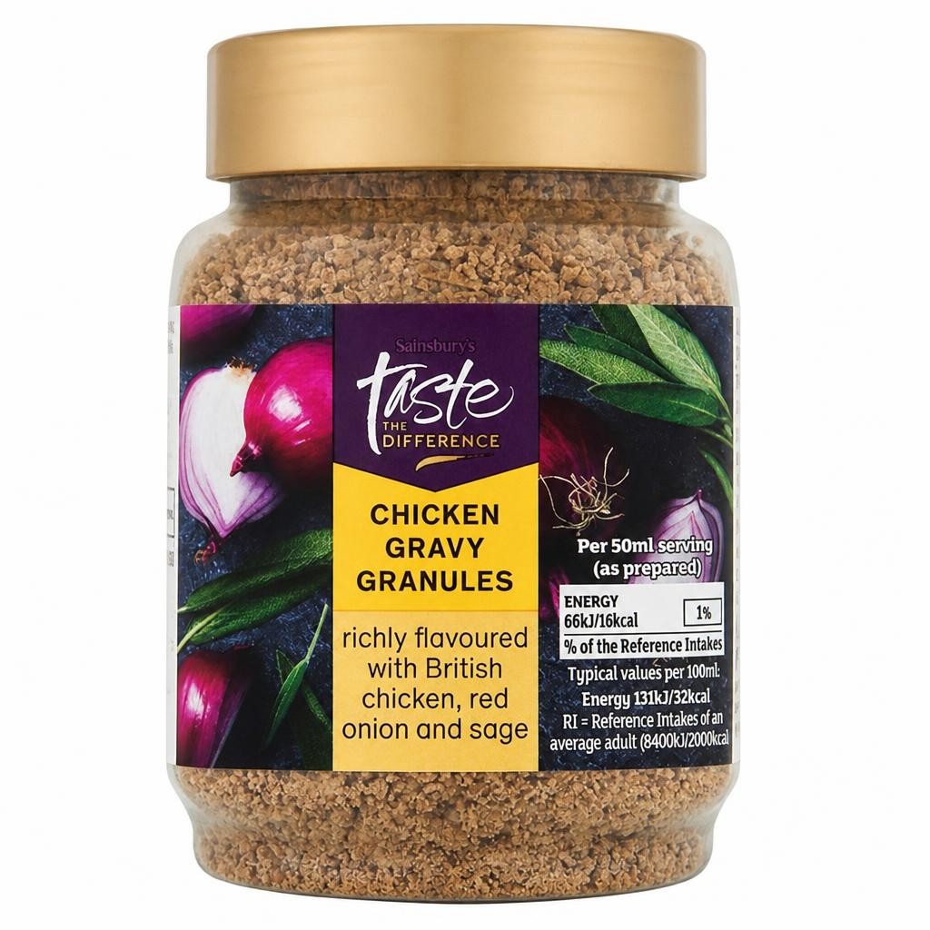 Sainsbury's Chicken Gravy Granules, Taste the Difference 200g