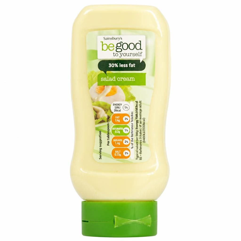 Sainsbury's Salad Cream, Be Good To Yourself 440g