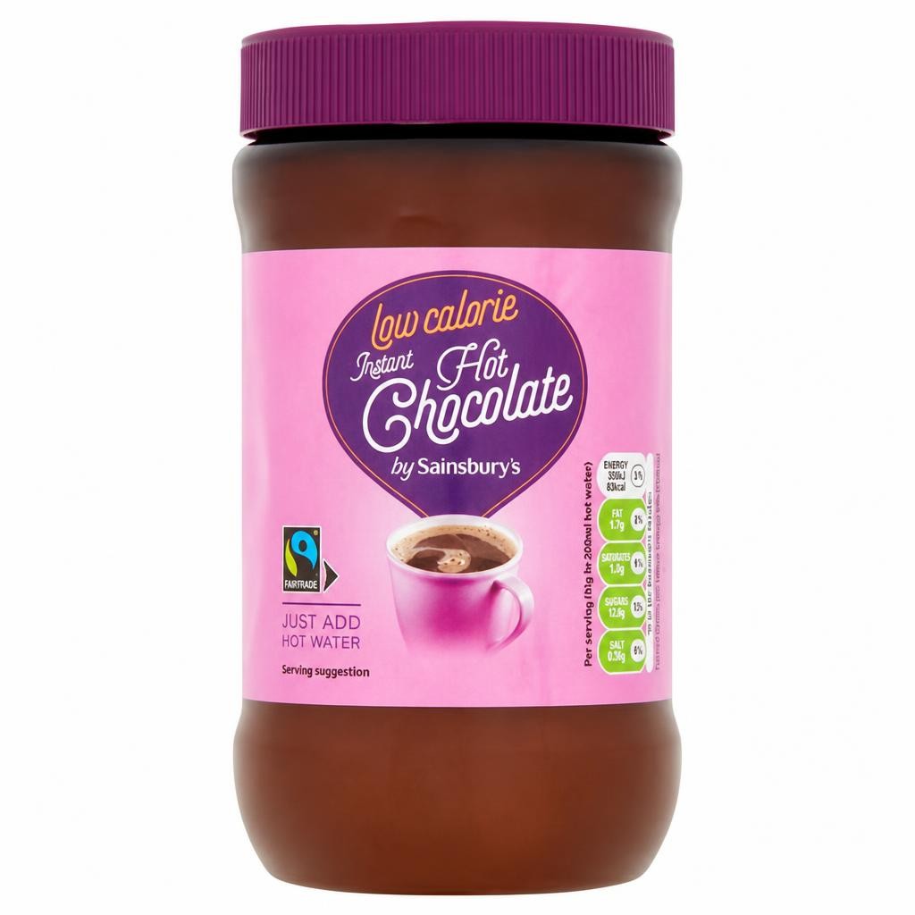 Sainsbury's Low Calorie Instant Fairtrade Hot Chocolate 250g