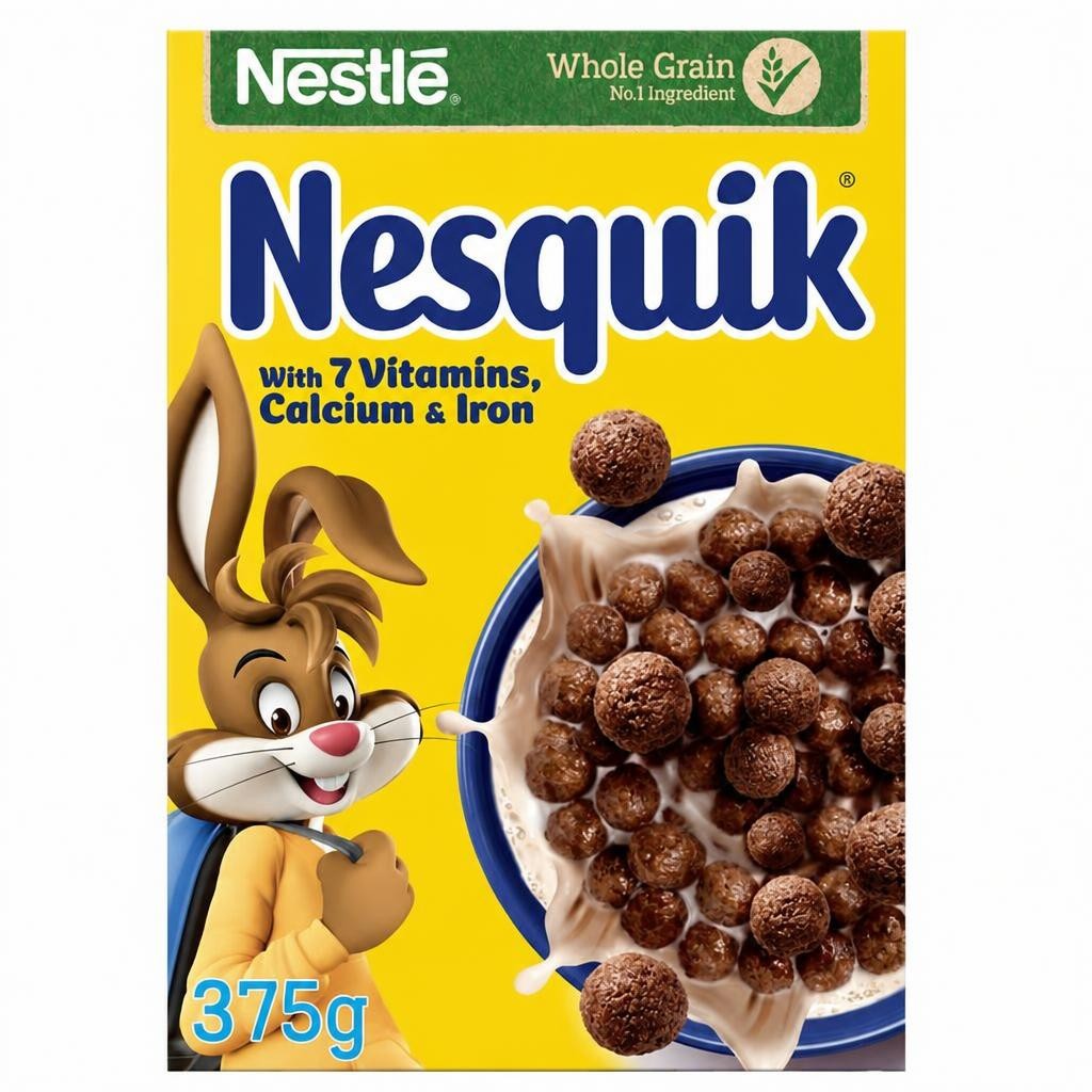 Nestle Nesquik Chocolate Cereal 375g