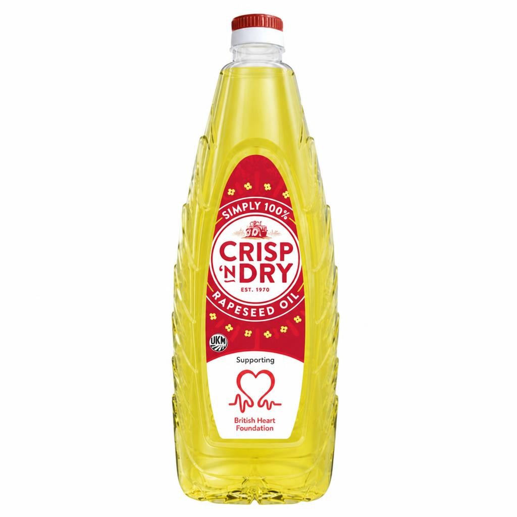 Crisp 'N Dry Vegetable Oil 100% Rapeseed 1L