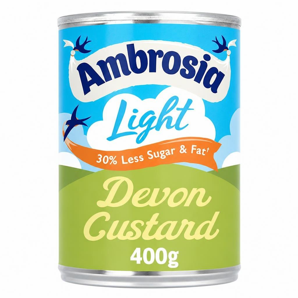 Ambrosia Low Fat Custard Can 400g