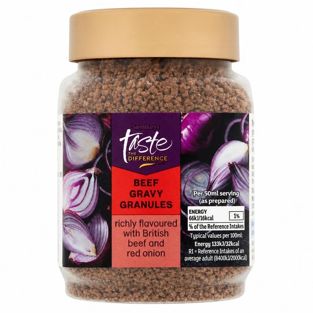 Sainsbury's Beef Gravy Granules, Taste the Difference 200g