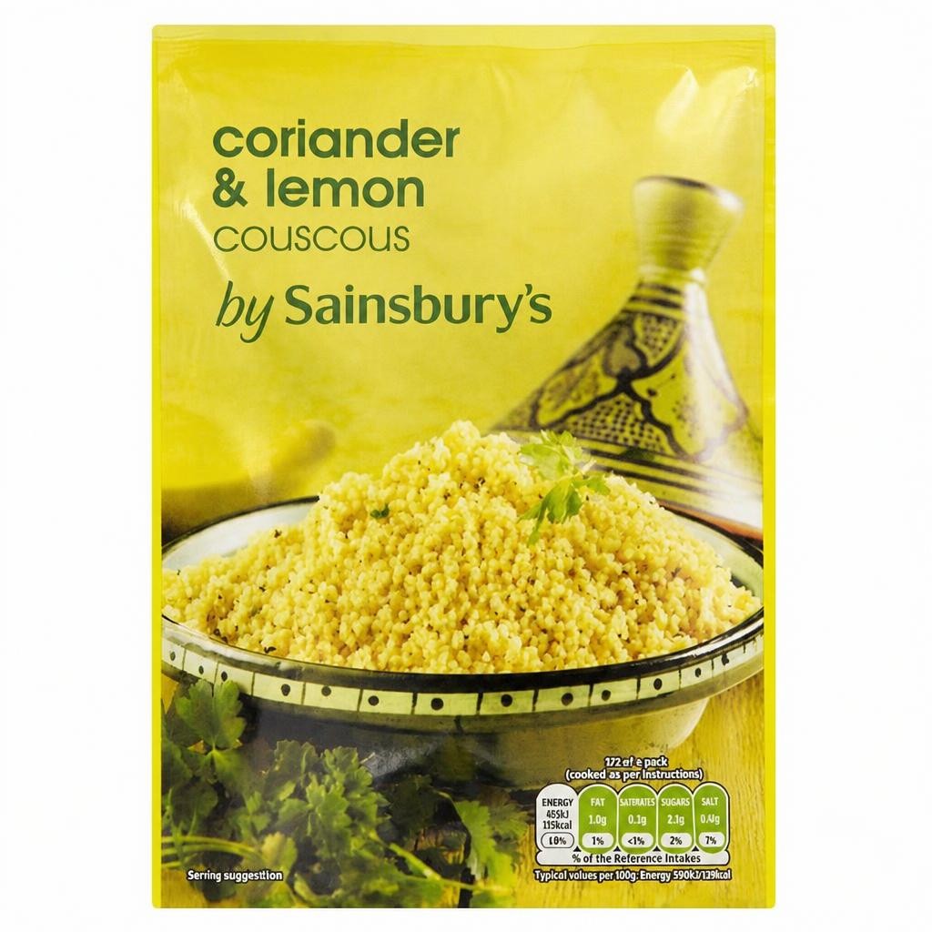Sainsbury's Cous Cous Coriander & Lemon 110g