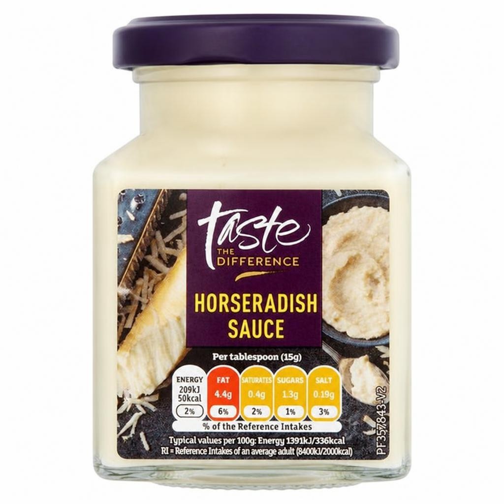 Sainsbury's Creamy Horseradish Sauce, Taste the Difference 180g