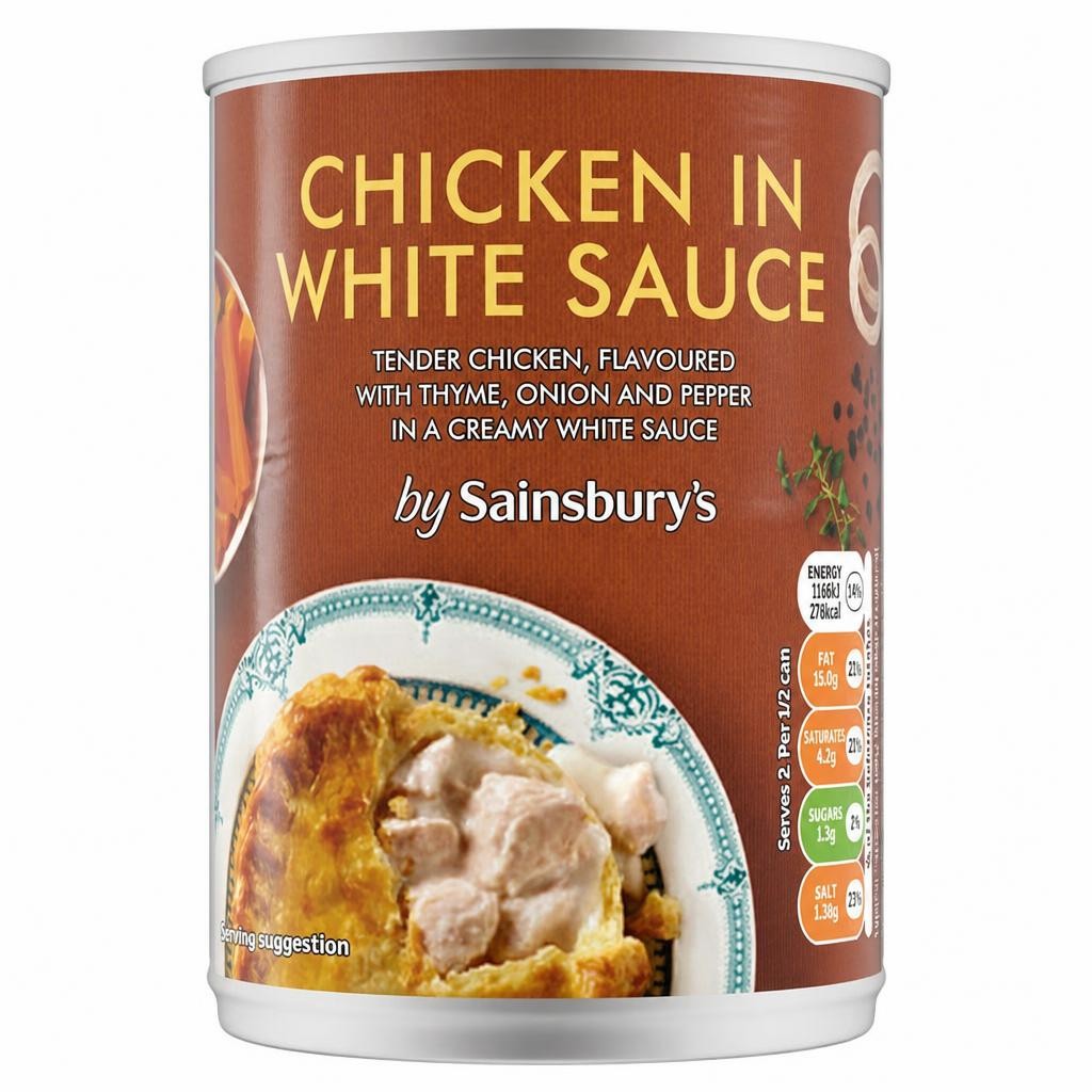 Sainsbury's Chicken In White Sauce 392g