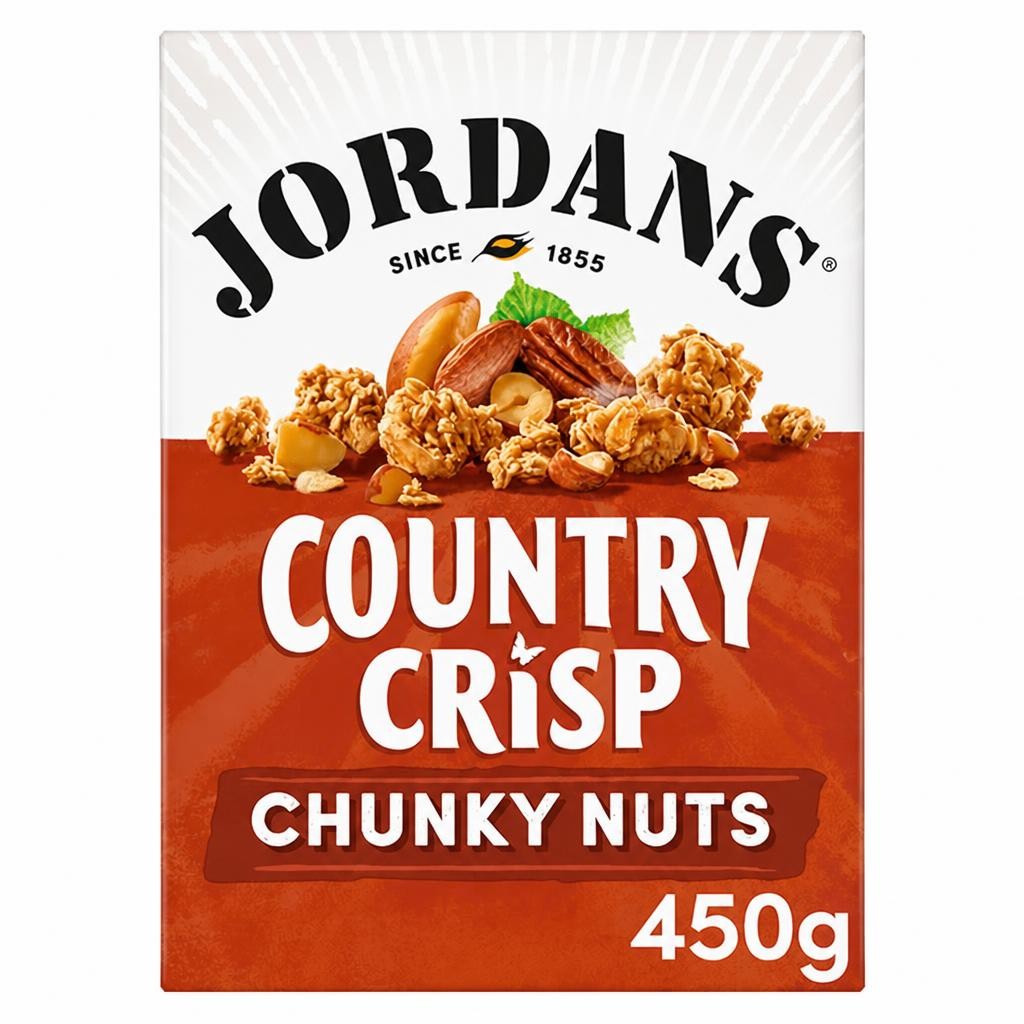 Jordans Country Crisp Breakfast Cereal with Chunky Nuts 450g