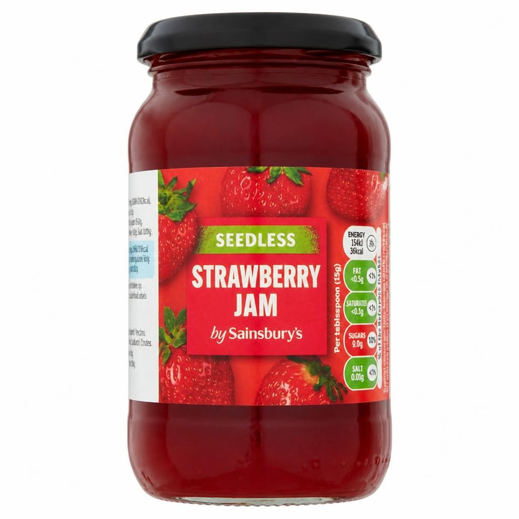 Sainsbury's Seedless Strawberry Jam 454g