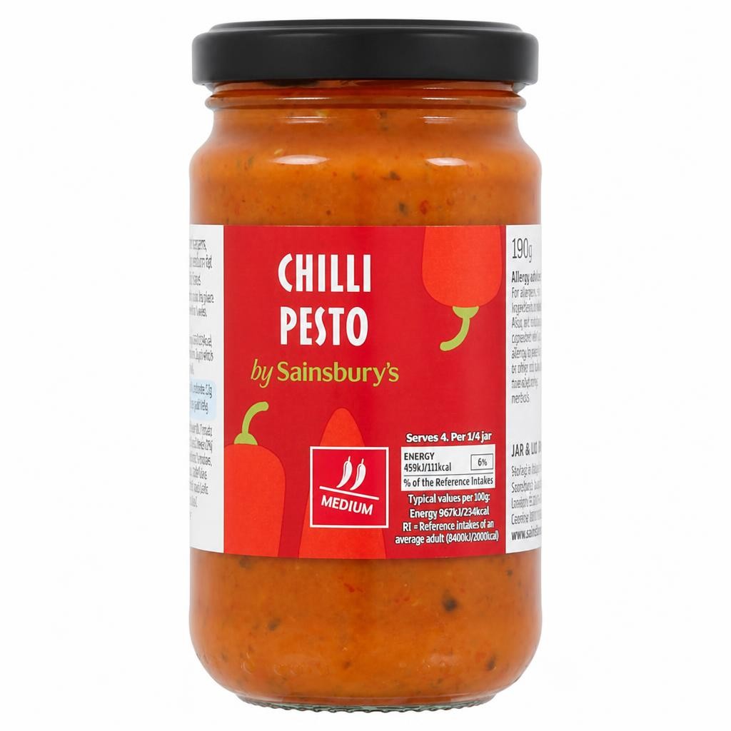 Sainsbury's Chilli Pesto 190g