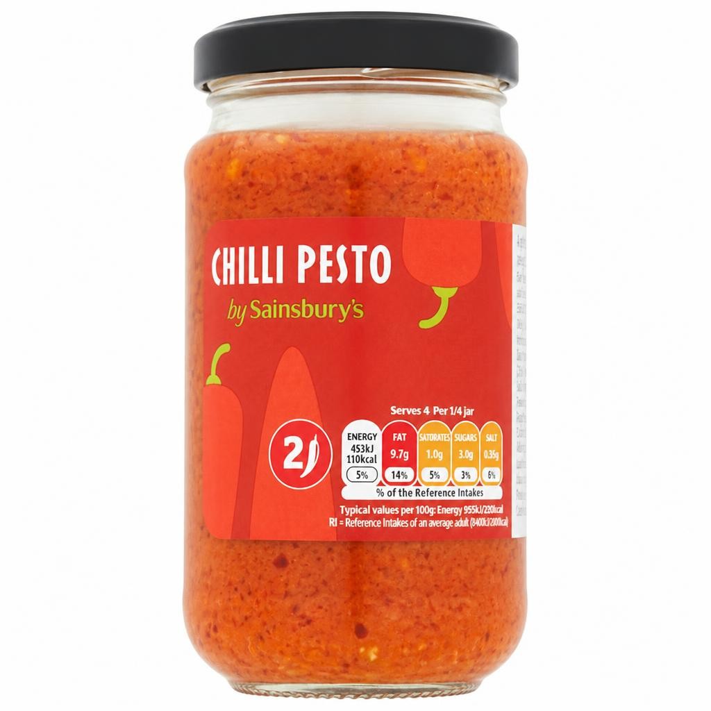 Sainsbury's Chilli Pesto 190g