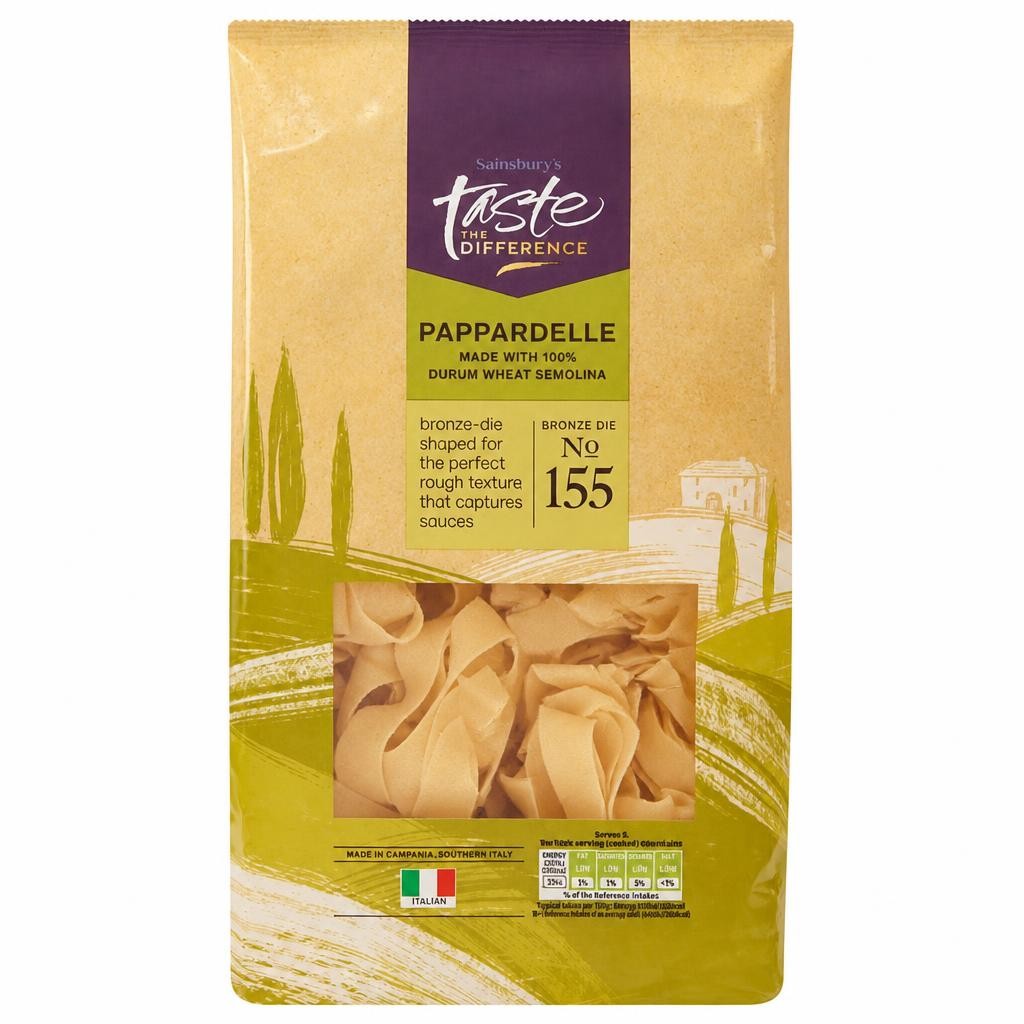 Sainsbury's Pappardelle Pasta, Taste the Difference 500g