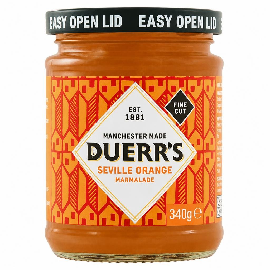 Duerr's Fine Cut Seville Orange Marmalade 340g