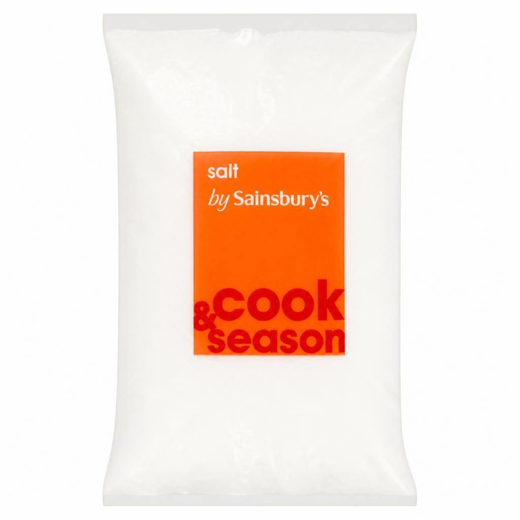 Sainsbury's Cooking Salt, Polybag 1.5kg