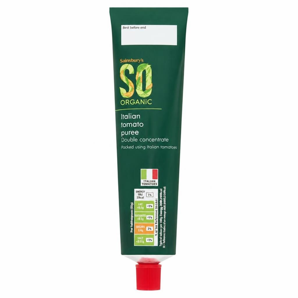 Sainsbury's Italian Tomato Puree, SO Organic 200g