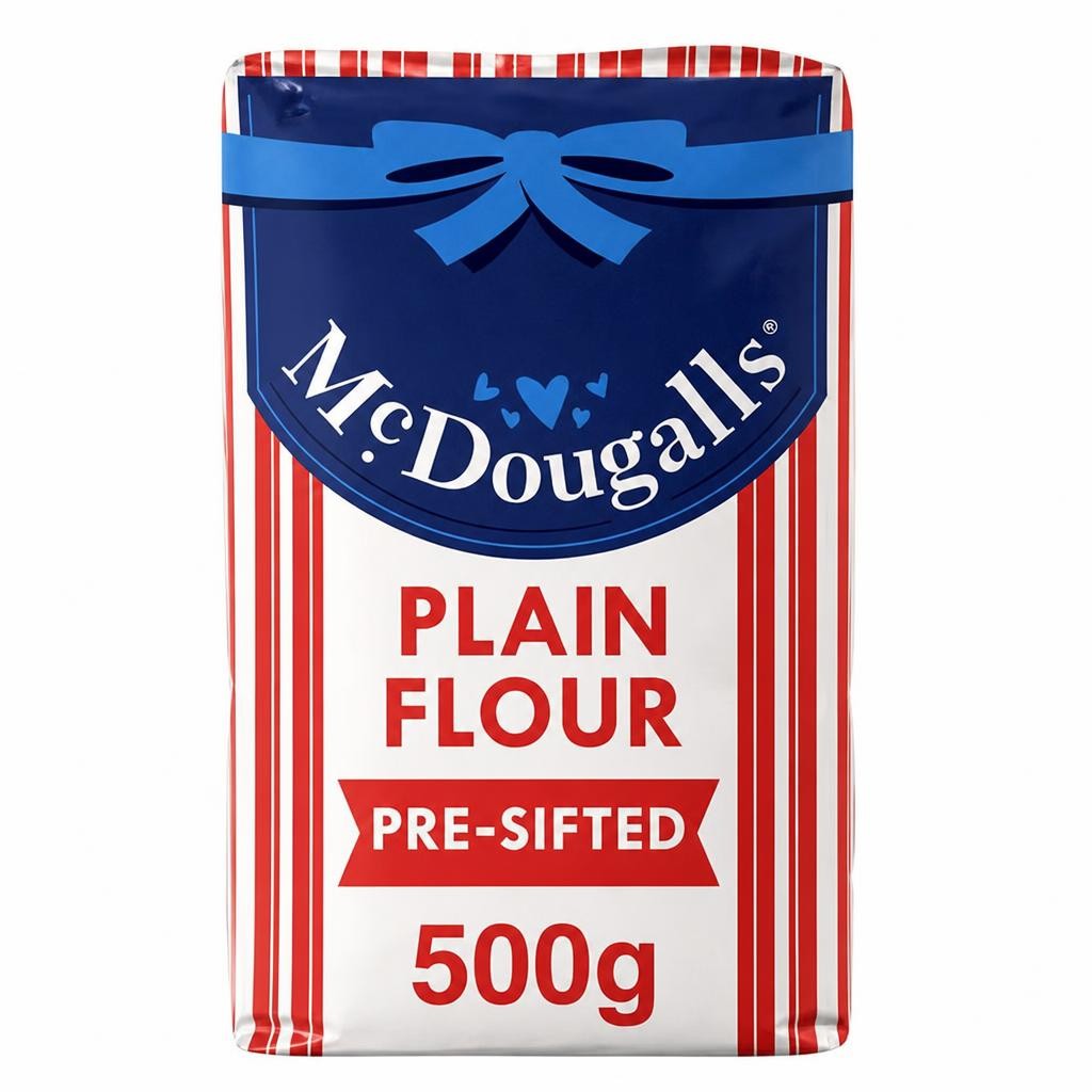McDougalls 500g Pre-Sifted Plain Flour