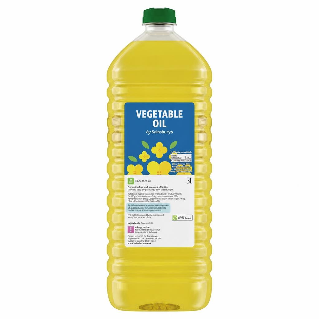 Sainsbury's Vegetable Oil 3L