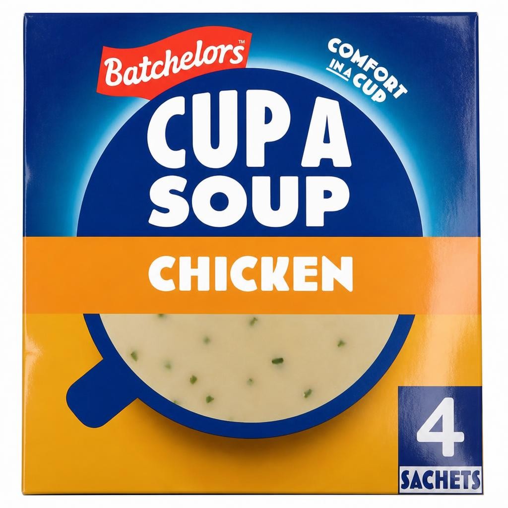 Batchelors Cup a Soup Chicken Sachets x4 81g