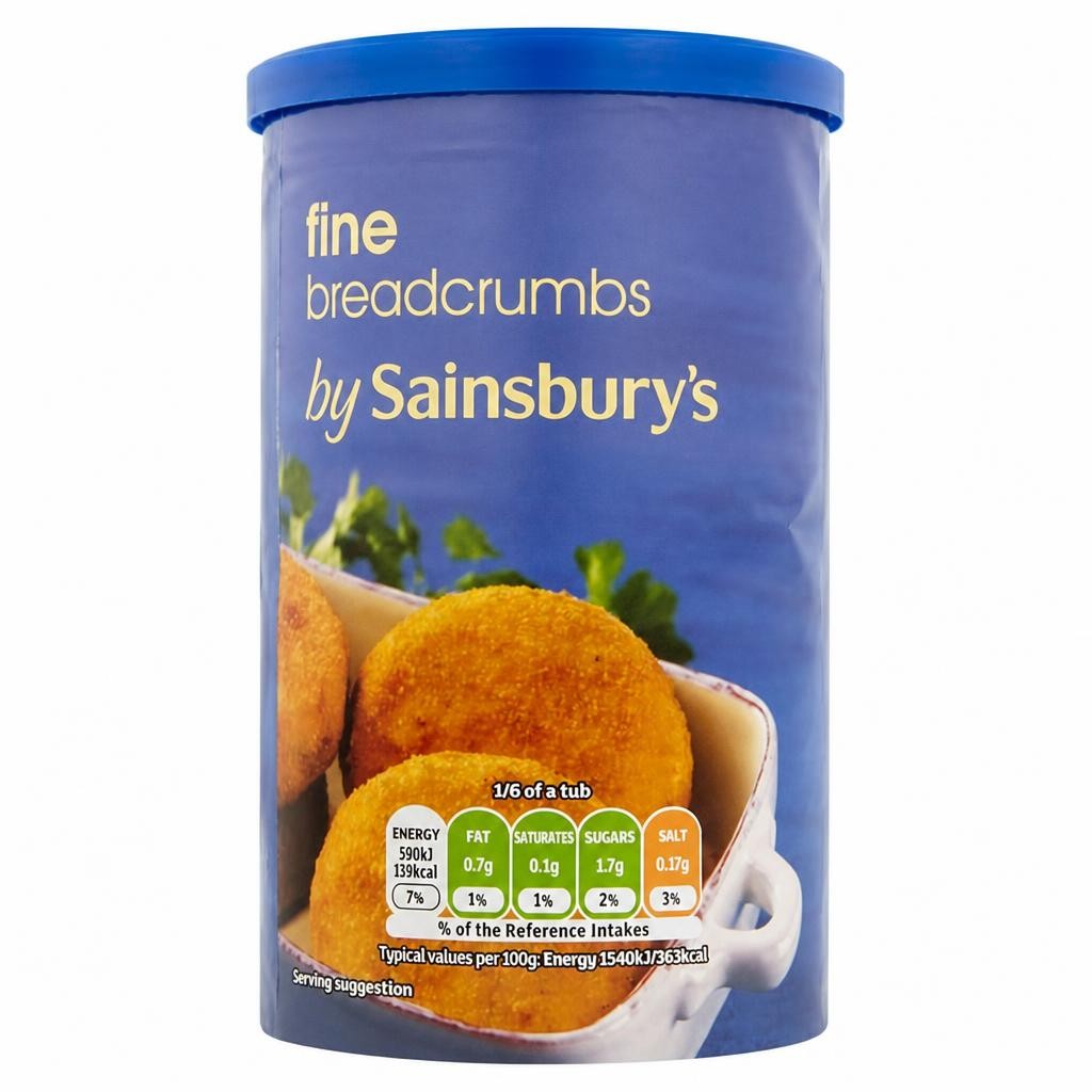 Sainsbury's Natural Fine Breadcrumbs 230g