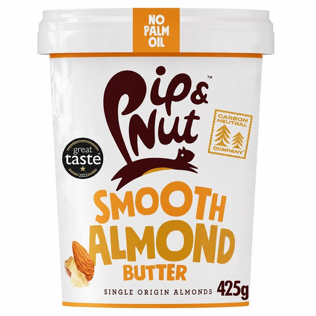 Pip & Nut Smooth Almond Butter 425g