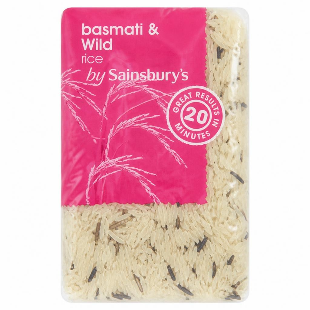 Sainsbury's Basmati & Wild Rice 500g