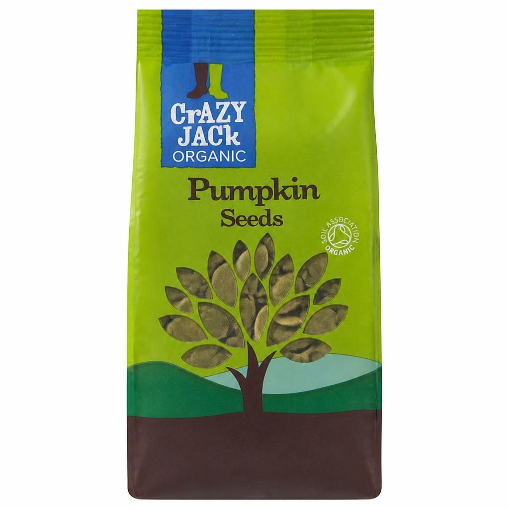 Crazy Jack Organic Pumpkin Seeds 100g