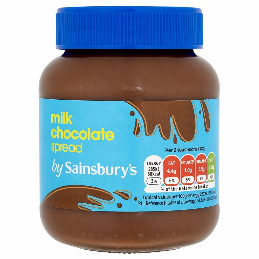 Sainsbury's Milk Chocolate Spread Chocolate 400g
