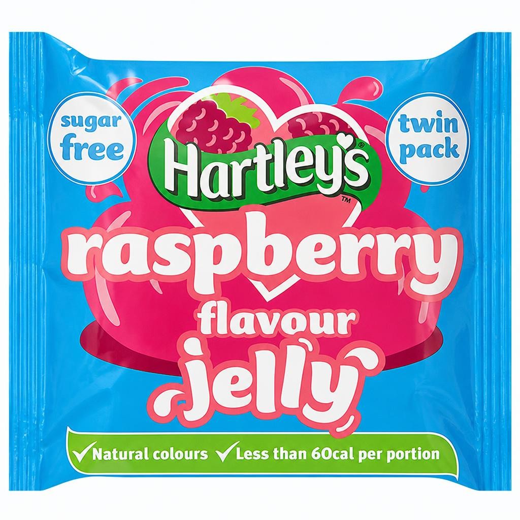 Hartley's Sugar Free Raspberry Jelly Twin Pack 23g
