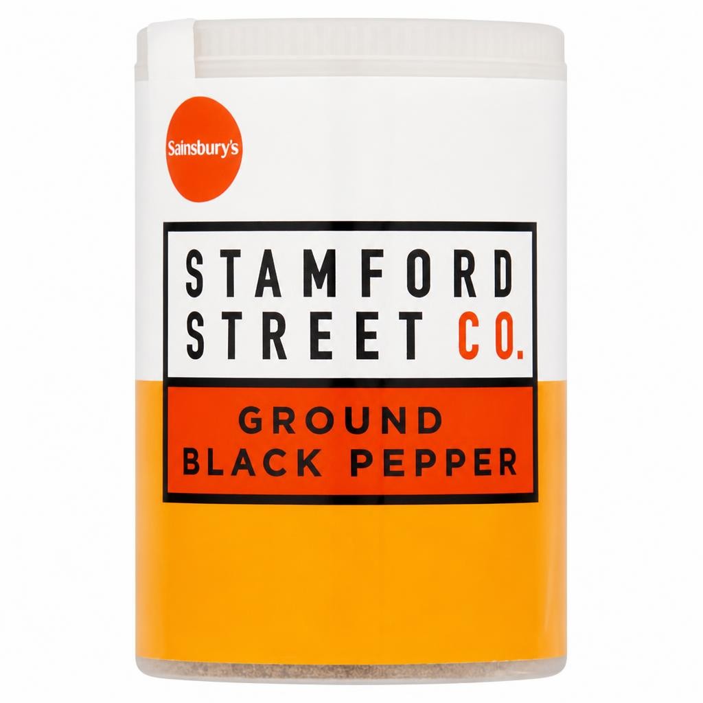 Stamford Street Co. Ground Black Pepper 55g