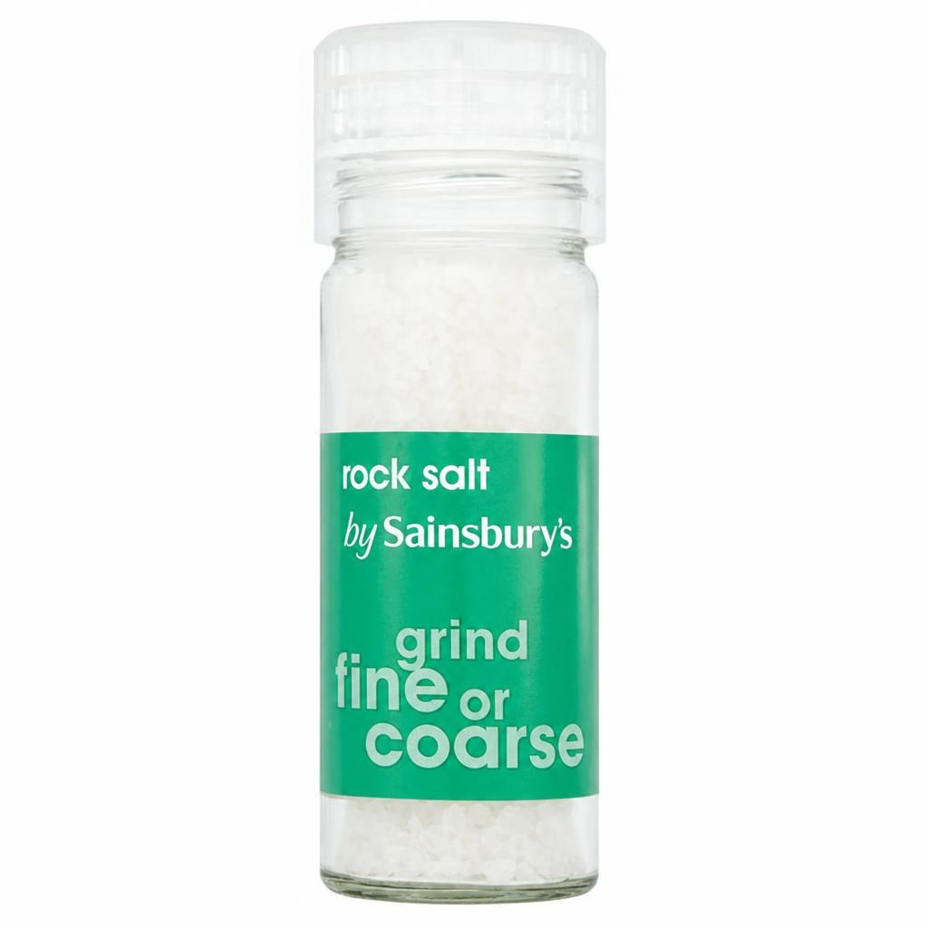 Sainsbury's Rock Salt Grinder 100g